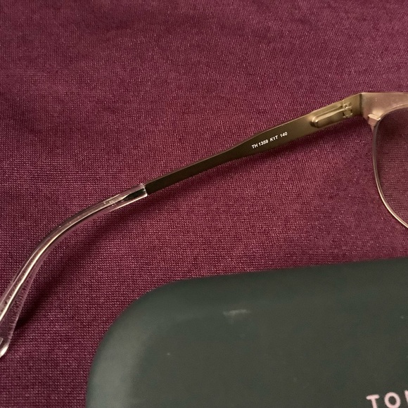 Tommy Hilfiger Glasses Frames with case & cleaning cloth TH 1359 K1T 140 NEW - Picture 2 of 6
